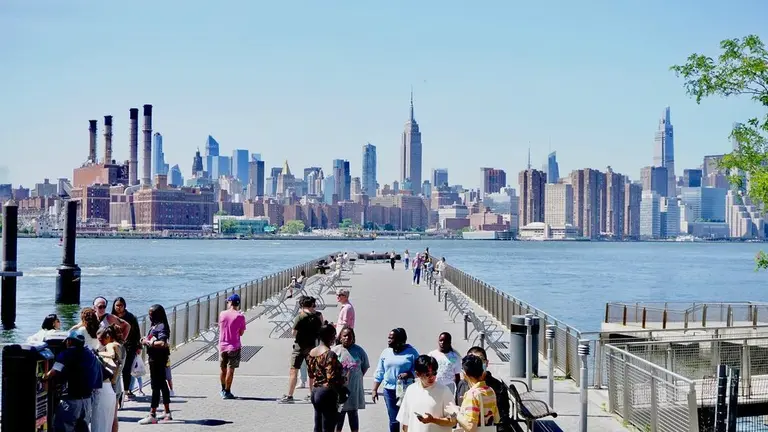 El Skyline de Manhattan desde Brooklyn