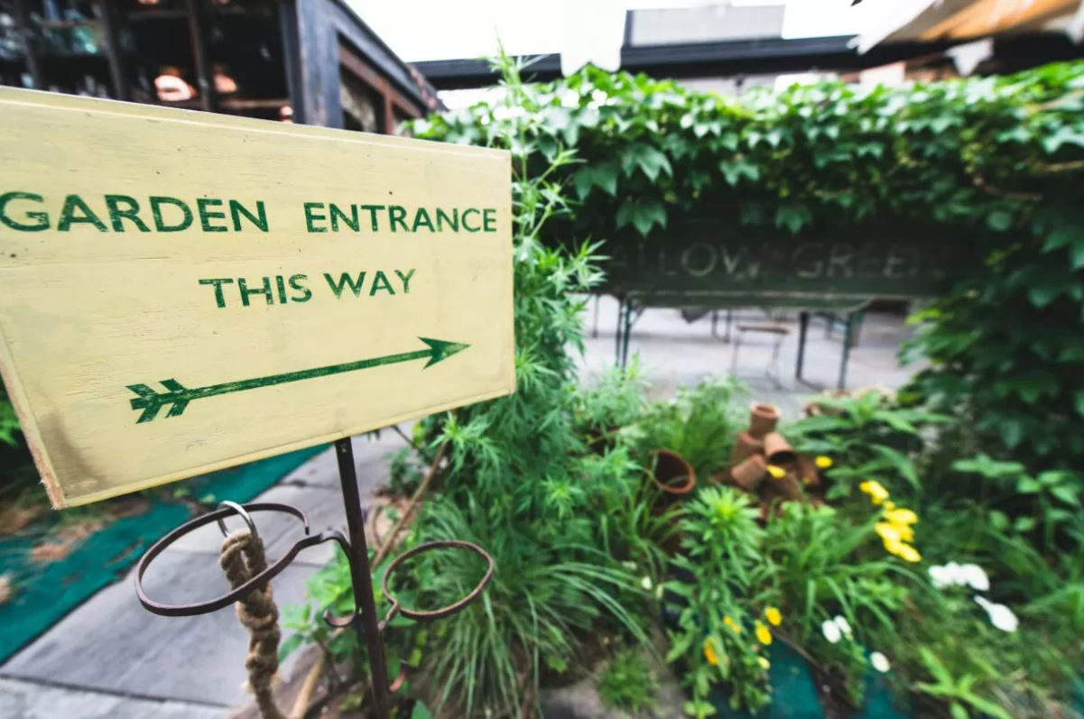 Puro verde en Gallow Green