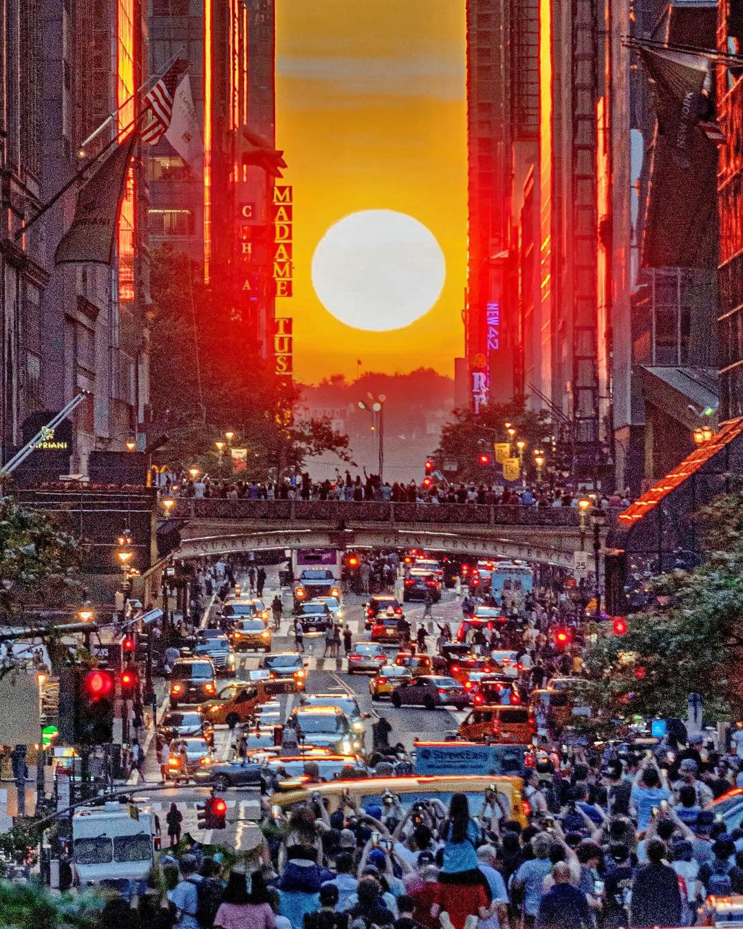 Manhattanhenge, un fenómeno en la ciudad de New York